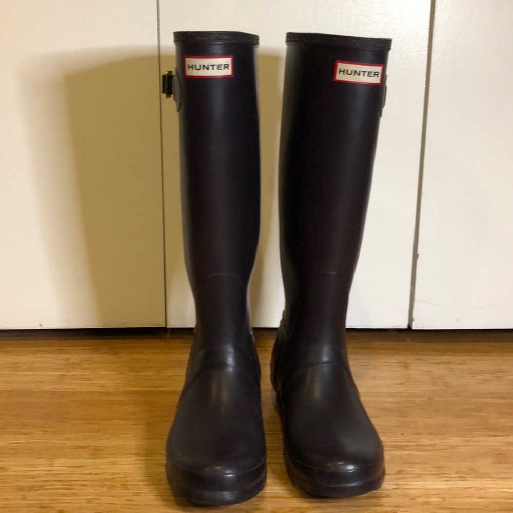 Hunter original tall rain boots